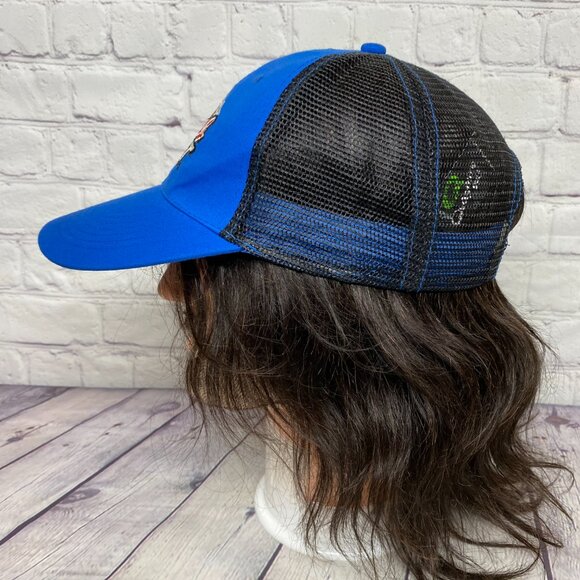 Coors Light Beer Trucker Hat Mesh Cap Snapback Blue Black Quagmire Golf New Tag - Picture 2 of 9